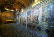 Restauri “a vista” nella Cappella di Palazzo Pio