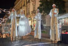 Gran finale di Best Carpi con un’esibizione acrobatica in Piazza Martiri