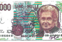 Le vecchie lire di Oscar Sacchi in mostra in Liguria