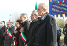 Suonata anche la Marsigliese al 78° della battaglia di Cortile