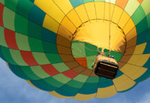 Avis di Campogalliano festeggia 65 anni: una mongolfiera in Piazzale Allende