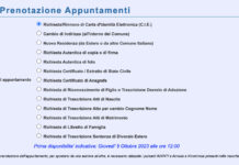 Quaranta giorni per rinnovare la carta di identità