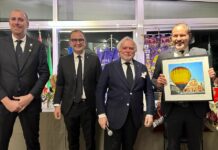 Visita del Governatore Ferroni in occasione del compleanno del Lions Carpi Host