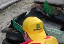 Al lavoro per ripulire via Remesina, da Carpi a Novi