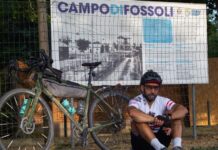 Michele Iacomino, in bicicletta da Auschwitz a Fossoli