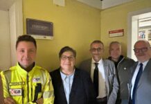 Una targa in memoria del dottor Conserva, il ricordo dei colleghi del 118