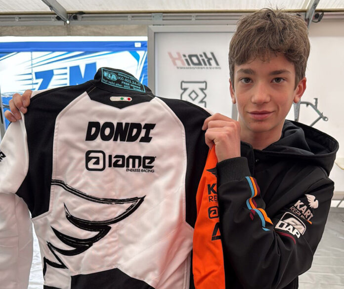 Il 14enne carpigiano Leo Dondi correrà la Coppa del Mondo di Karting