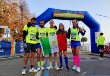 L’Atletica Cibeno fa il pieno di personal best alla Lago Maggiore Marathon