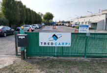 Acre odore di plastica bruciata tra Fossoli e Rovereto a causa di un piccolo incendio alla Tred