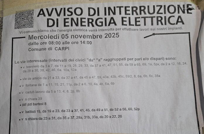 Energia elettrica, la staccano o non la staccano? La rabbia di esercenti e residenti