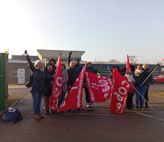 Sciopero degli addetti alla Casa di Riposo Cortenova di Novi
