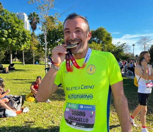 Marcello Vincenzi alla Valencia Marathon 2025: una giornata da ricordare