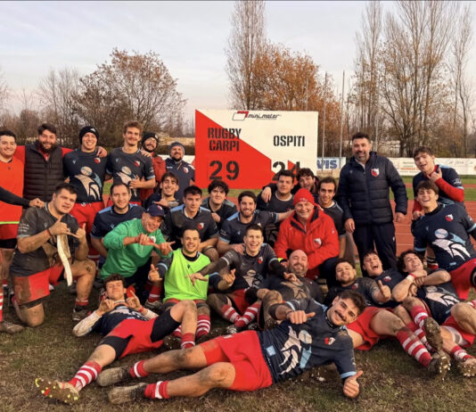 Rugby Carpi, non c’è due senza tre!