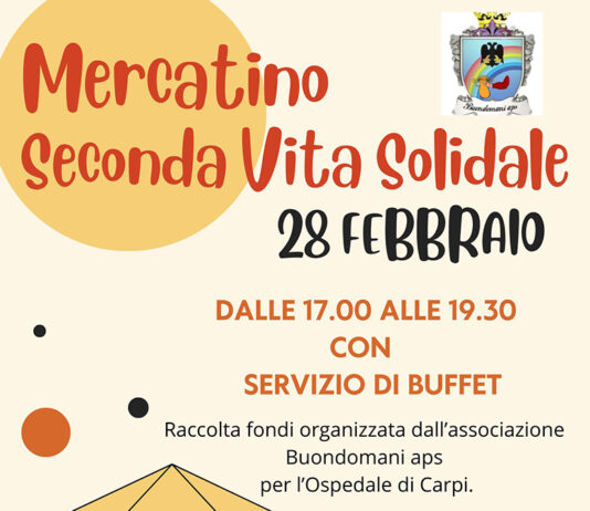 Mercatino solidale al Circolo Bruno Losi