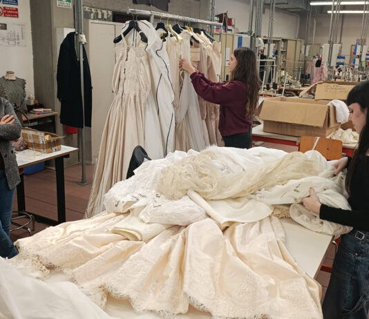 Nuova vita agli abiti da sposa, grazie al matrimonio d’amore tra Recuperandia e Vallauri