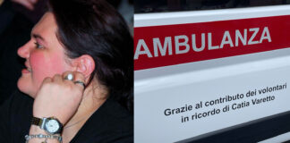 Un’ambulanza per Catia Varetto, “il tuo ricordo vive in tutti noi”