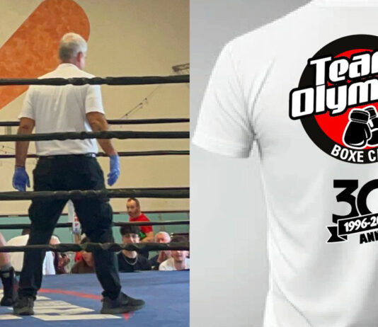 Tutti sul ring del Circolo Graziosi col Team Olympia Boxe