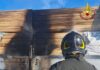 Autoarticolato in fiamme in A22 all’altezza del casello di Carpi