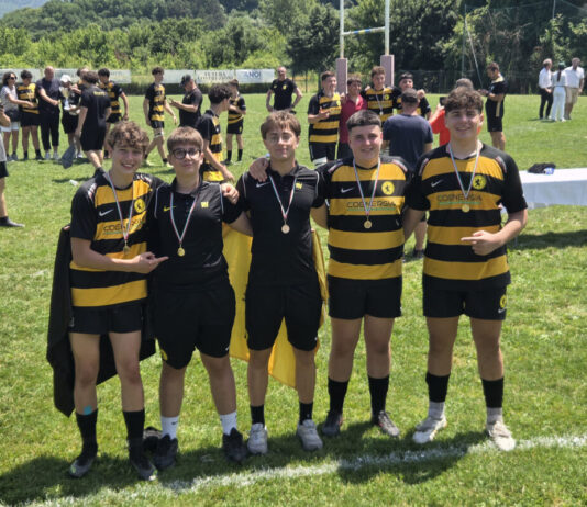 Cinque rugbysti di Carpi sono campioni d’Italia
