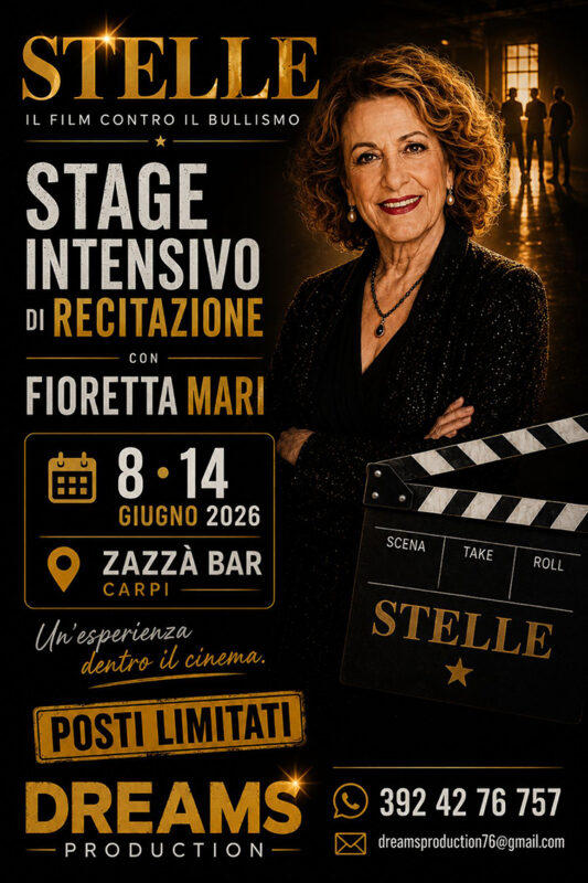 Stelle_Stage intensivo di recitazione con Fioretta Mari_b