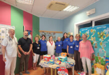 Croce Blu di Carpi dona giochi alla Pediatria dell’Ospedale Ramazzini