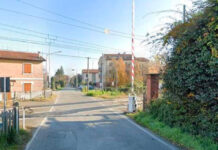 Chiusura del passaggio a livello in via Due Ponti