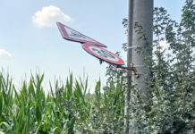 Via Due Ponti, asfalto dissestato e cartelli divelti