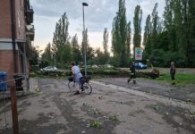 Maltempo, alberi divelti, strade allagate e incendio in San Giuseppe