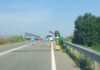 Via Guastalla, intervento di manutenzione sul cavalcavia