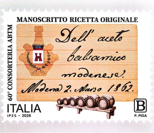Emissione storica per il Balsamico Tradizionale: un francobollo celebra la ricetta originale e i 60 anni della Consorteria