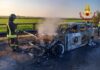 Auto in fiamme sull’A22: intervento dei Vigili del Fuoco, nessun ferito