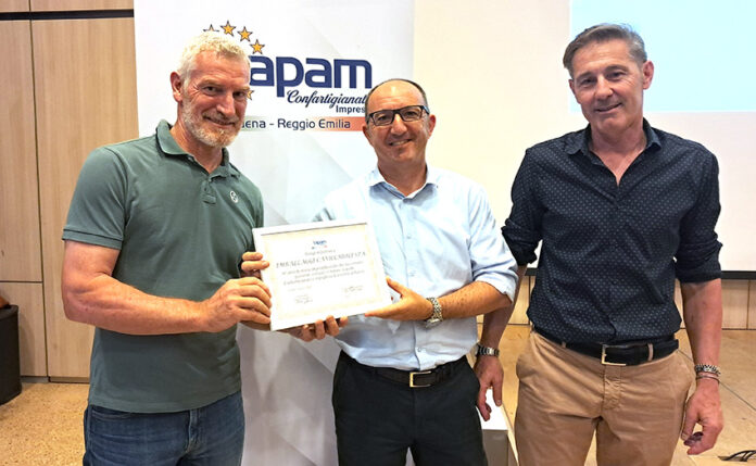 targa celebrativa Imballaggi Cavicchioli