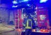Incendio in un’azienda a San Martino in Rio