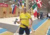 L’impresa di Giuliano Balboni ai Mondiali di ascia doppia in Svezia