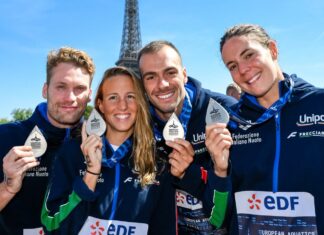 L’Italia chiude con un argento da brividi gli Europei di nuoto in acque libere