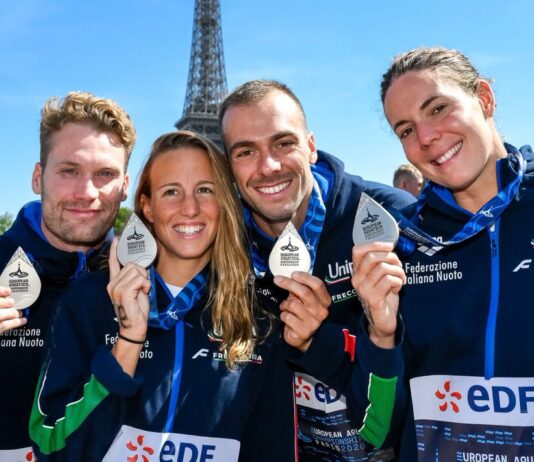 L’Italia chiude con un argento da brividi gli Europei di nuoto in acque libere