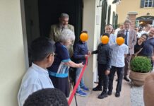 Autorità e tanti amici all’inaugurazione del Borgo don Ivo Silingardi