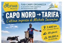 Da Capo Nord a Tarifa, 7.400 chilometri in bicicletta
