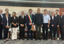 Il sindaco di Carpi Riccardo Righi in missione istituzionale in Cina