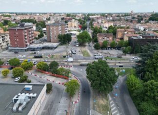 Rotatoria tangenziale Losi/via Guastalla, proseguono i lavori