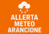 Maltempo, allerta arancione per temporali