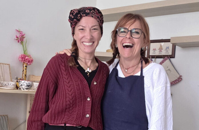 Da sin. Francesca Guerzoni e Marianna Varini