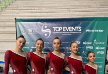 La Ginnastica ritmica Unisport debutta nel Campionato Nazionale di Serie B Gold