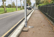 Pista ciclabile Carpi-Limidi, la segnalazione di un cittadino: ‘Pali della luce in mezzo al percorso, sono pericolosi’