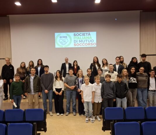Carpi, premiati i giovani talenti della Società Operaia di Mutuo Soccorso